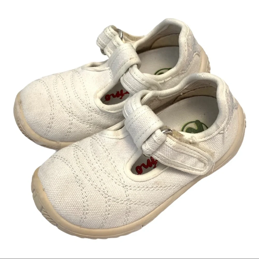 Naturino Baby Girls White Ostuni Infant, Size 5